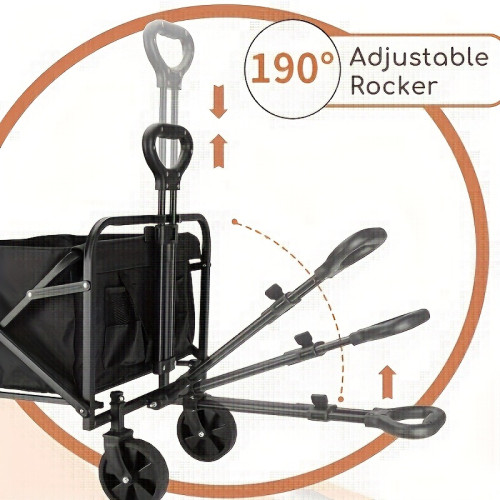 Foldable Travel Cart Practical Foldable Travel Cart With