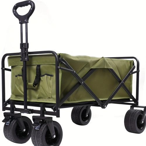 Z 22281 Foldable camping cart 折疊露營小推車新款歐美