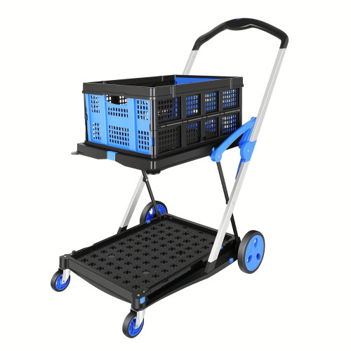 2 Tier Utility Cart 2 Tier Multifunctional Utility Cart