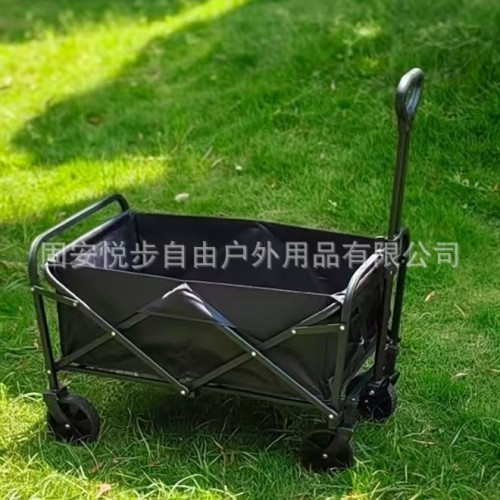 戶外小推車可折疊擺攤小推車露營車野餐車拉桿拿快遞車折疊露營車