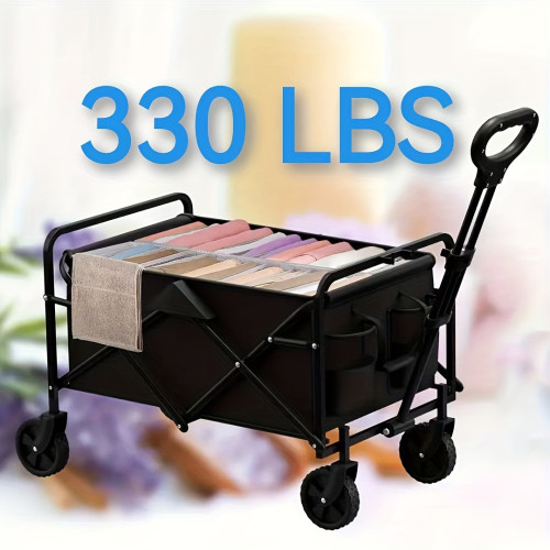Foldable Wagon Cart Heavy Duty Foldable Wagon, Utility