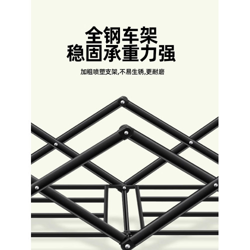 露營車拖鬥推車戶外旅行營地車後開門手推車野餐拉快遞折疊小拖車