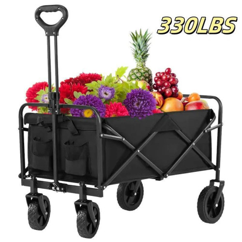 Collapsible Foldable Wagon Utility Garden Cart Outdoor