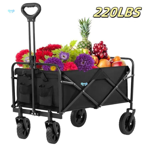 Collapsible Foldable Wagon Utility Garden Cart Outdoor