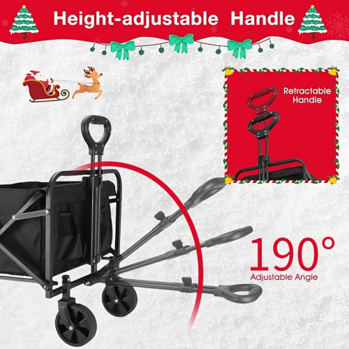 Heavy Duty Folding Wagon 360° All Terrain Folding Wagon