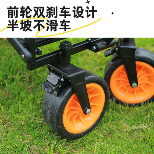 戶外營地車可折疊可攜式裝備露營車野營車拉桿小拉車旅行野餐推車