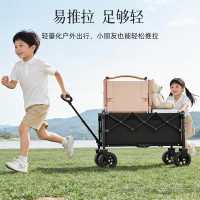 露營車野餐車戶外旅行多功能手拉車可折疊拆卸擺攤車
