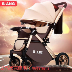 高景觀嬰兒推車輕便可坐可躺可折疊寶寶手推車四輪嬰兒車外出童車