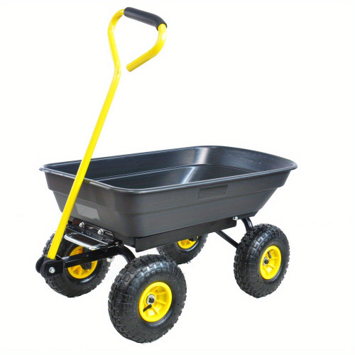 300 Lbs Folding Wagon Cart | Heavy Plastic And Durable