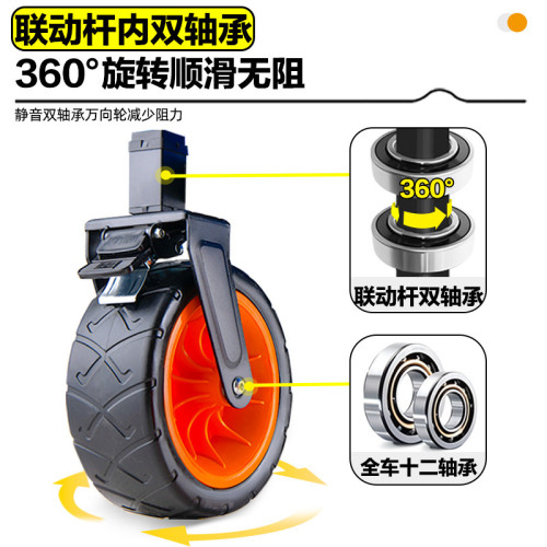 戶外露營車大容量可折疊露營推車家用可攜式買菜拉快遞可攜式 戶外露營車大容量可折疊露營推車家用可攜式買菜拉快遞可攜式