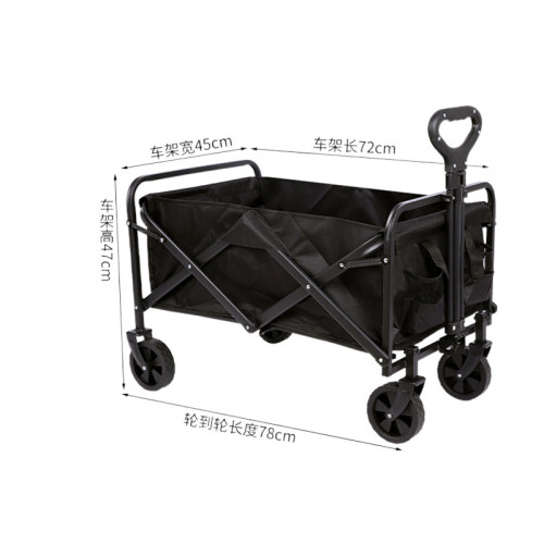 ✅新款露營推車可折疊戶外手推野餐車可攜式營地拖車小拉車野營