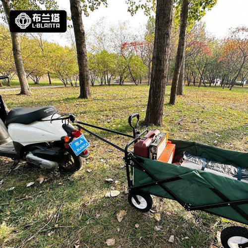 布蘭塔電動車連接器露營車連接件營地車後掛式牽引拖車連接桿配件