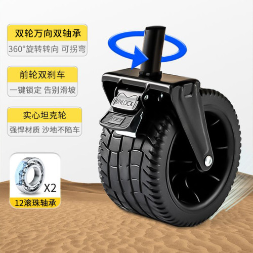 擺攤小推車戶外露營車可疊可升降桌子野餐可攜式地攤營地車快遞車