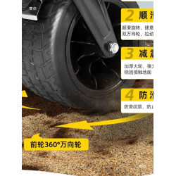 配件野餐車露營車營地耐磨萬向輪超雙軸承輪胎車軲轆輪單輪其他