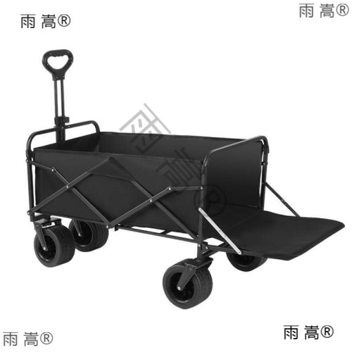 2025擺地攤小推車夜市拉貨可移動折疊手推車營地野餐車戶外露營車