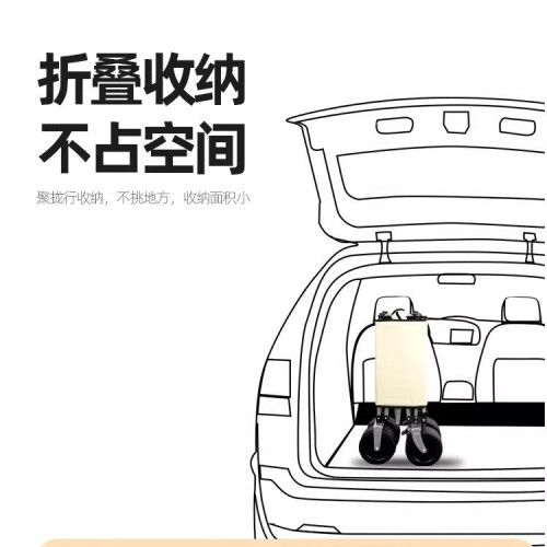 露營車推車戶外折疊露營車手推野營野餐兒童可躺小拖車聚攏可攜式快