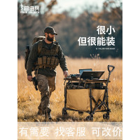 自由兵大容量戶外露營車聚攏款推車折疊旅行兒童可坐躺野餐營地車