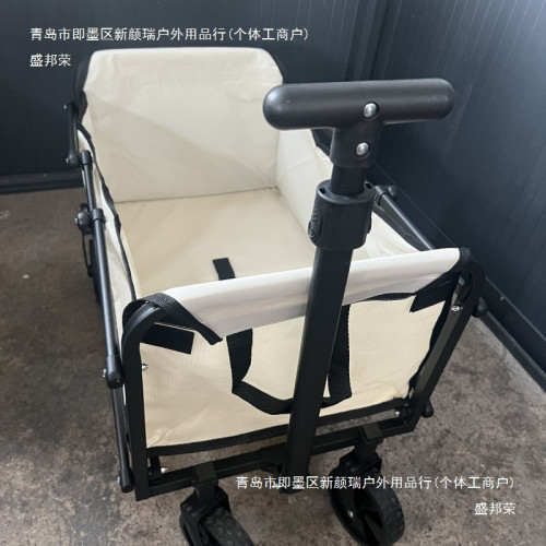 露營車推車戶外可折疊營地野餐野營可攜式拖車拉桿擺攤小推車鐵