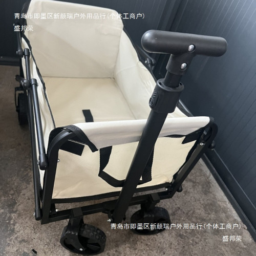 露營車推車戶外可折疊營地野餐野營可攜式拖車拉桿擺攤小推車鐵
