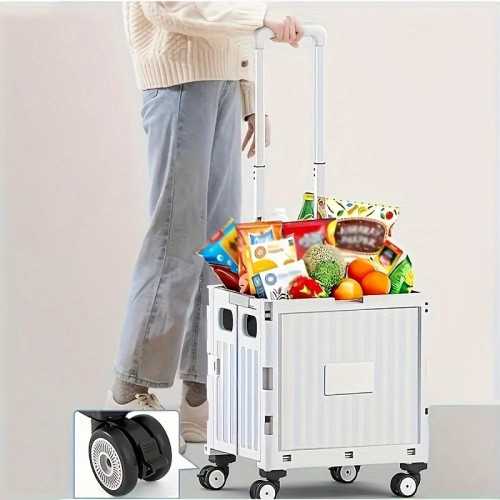 Large Capacity Folding Cart Collapsible Folding Cart, Large