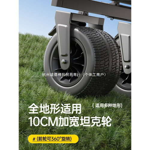 尚道者露營車帶拖鬥可折疊推車兒童可躺戶外營地車擺攤拉快遞野餐