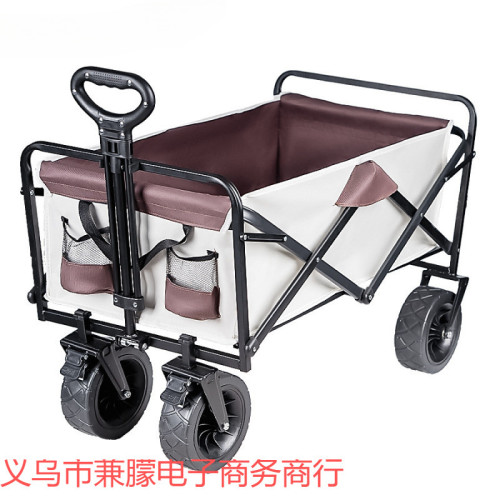 強承重超大戶外推車折疊手推營地車可攜式野餐野營車