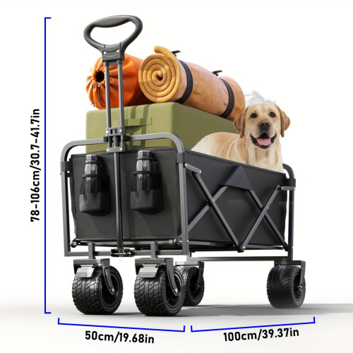 Folding Camping Trolley Portable Folding Trolley Outdoor