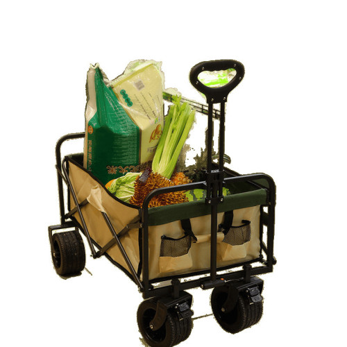 露營 營地車網紅升降推車拖車戶外大野營手拉小車野餐擺地攤