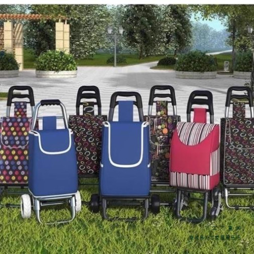 可攜式買菜車小拉車購物家用可折疊輕便手拉車爬樓梯手拉桿簡易超市