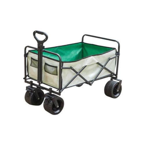 洋公子戶外露營車手推營地車折疊野營拖車家用野營小推車