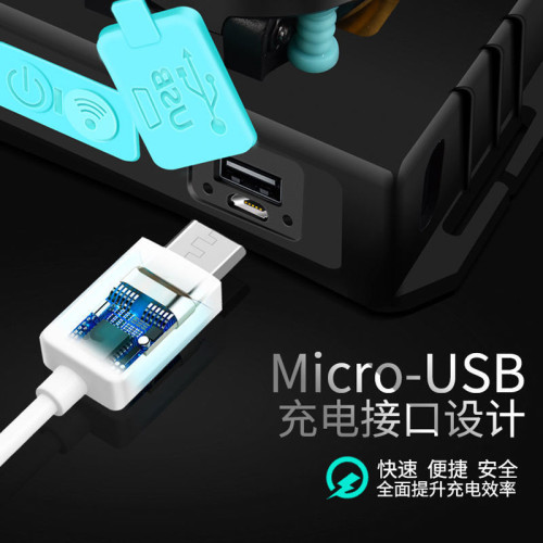 LED頭燈強光可充電戶外遠射3000超亮頭戴式手電筒米氙氣夜釣王金