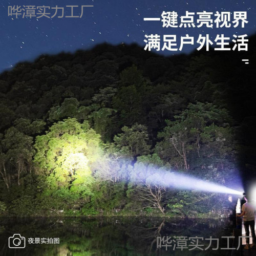 頭燈新款強光超亮礦燈夜釣魚戶外登山頭戴式照明燈工地手電筒