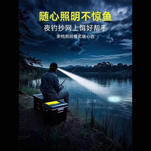 奧克斯裸感頭燈強光充電超亮釣魚專用超長續航登山礦燈海釣手電筒