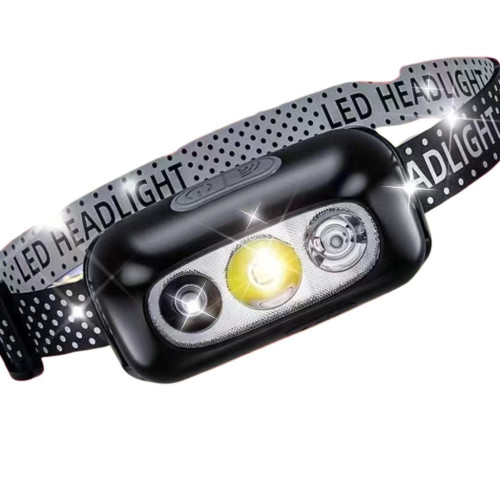 LED頭燈超亮可充電頭戴式強光感應特亮手電筒小型可攜式夜釣魚燈