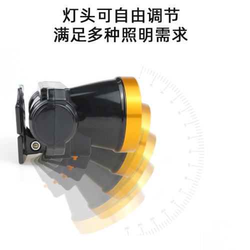 led強光頭燈充電超亮頭戴式照明燈手電筒小型夜釣魚專用戶外登山