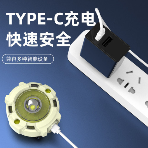 新款LED大功率強光頭燈戶外夜騎夜釣爬山頭戴式手電筒帽夾燈