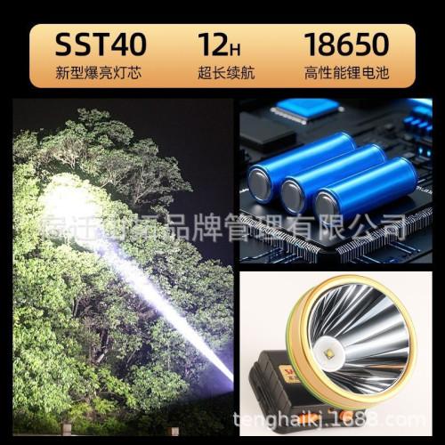 3051系列頭燈強光超亮充電續航超長鋰電礦燈戶外照明燈釣魚外頭燈