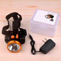 充電式大功率強光頭燈led頭戴式釣魚頭燈戶外礦燈手電筒探照燈