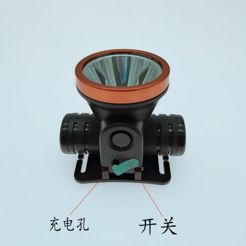 小太陽頭燈H05強光充電超亮夜釣50W頭戴小型手電LED鋰電戶外照明