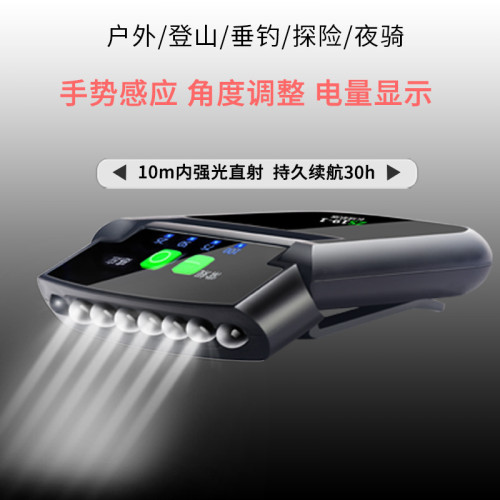 釣魚頭燈 感應夾帽燈 夜燈迷你小巧便捷式戶外照明帽簷小夜燈