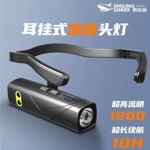 頭燈2025新款強光超亮銳古掛耳式運動頭燈戶外登山騎行可攜式