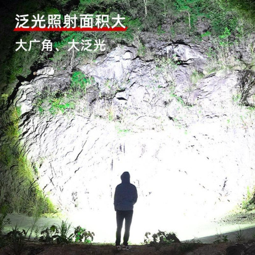 頭燈強光充電超亮頭戴式戶外手電筒感應夜釣魚超長續航鋰電照明燈