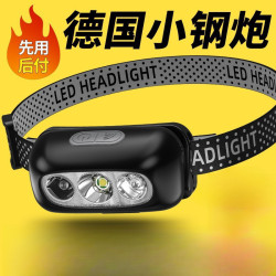 頭燈超亮長續航充電頭戴式強光感應手電筒夜釣魚電燈續航鋰
