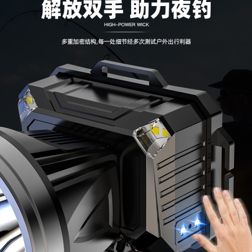 頭燈強光充電超亮頭戴式照明礦燈超長續航感應夜釣魚趕海電筒