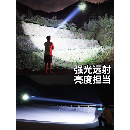 頭燈充電燈超亮長續航戶外家用頭燈野外夜釣魚礦燈遠射led