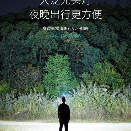 頭燈2025新款強光超亮可充電頭戴式小型可攜式野外釣魚超長續航