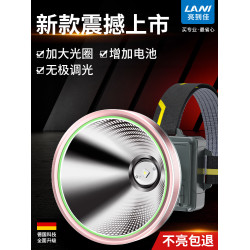 頭燈強光長續航戶外專用超亮野外燈頭戴式充電led夜釣魚礦燈