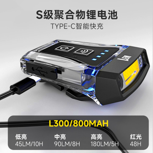 LEM頭燈釣魚專用感應帽夾燈強光超亮充電頭戴夾式超長續航夜釣燈