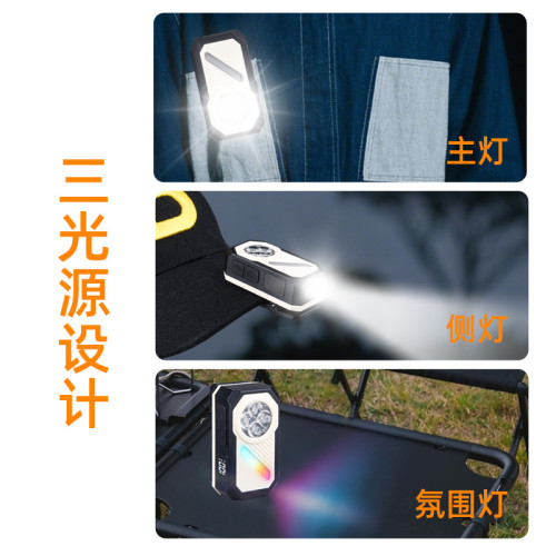 2025新款頭燈強光超亮頭戴式感應夜釣釣魚戶外登山照明燈