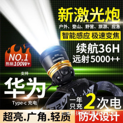 碩森新款超亮充電式頭戴手電筒夜釣釣魚野外強光專用頭燈戶外礦燈